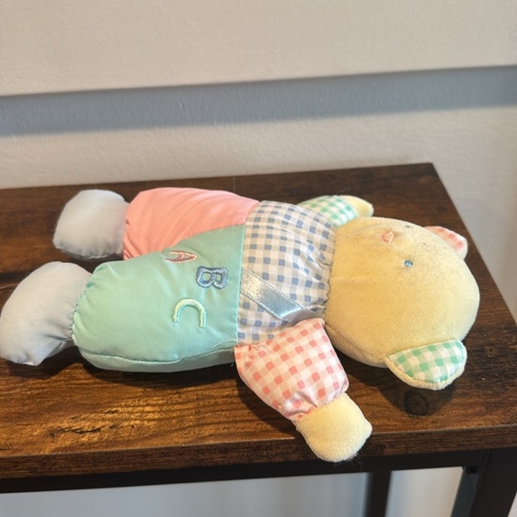 Unbranded / Eden look alike Patchwork Pastel Teddy Bear - Picture 4 of 7